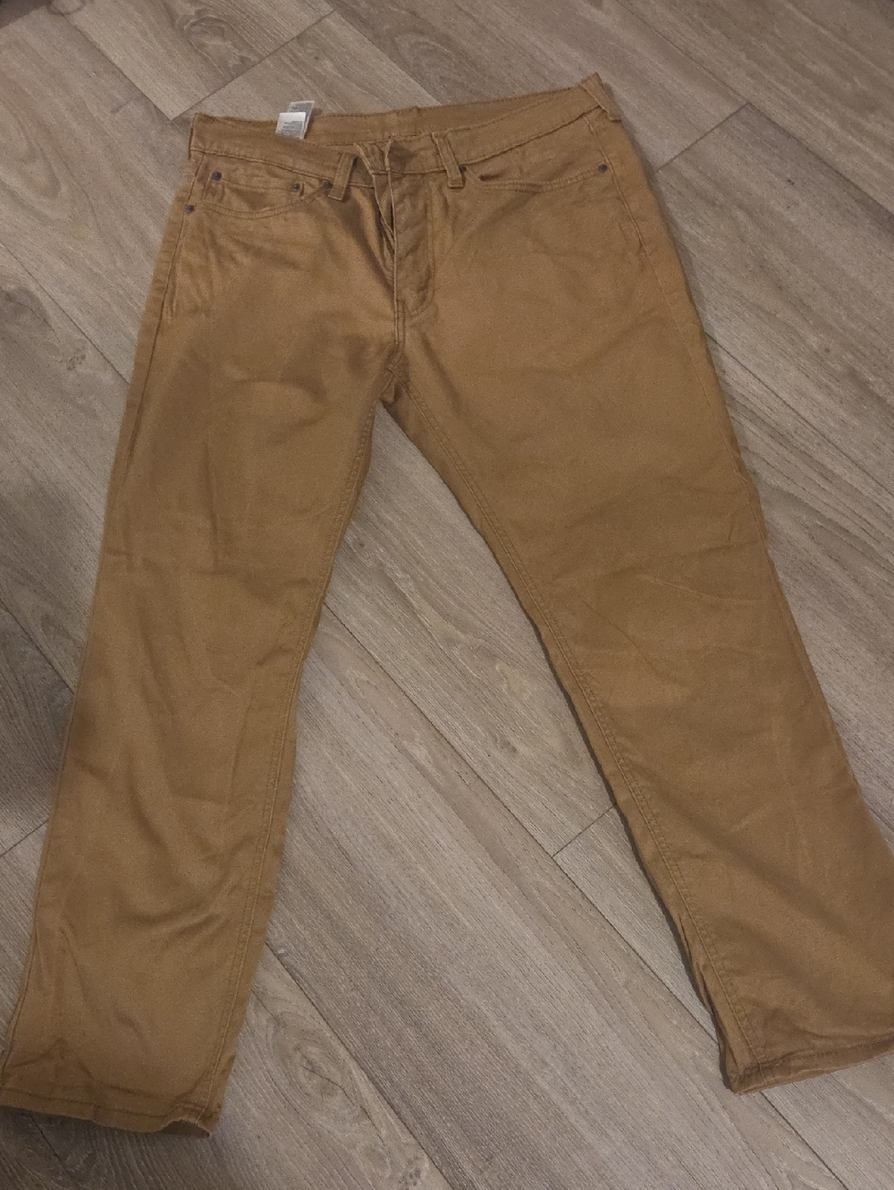 Men's Casual Chino Pants in Brown